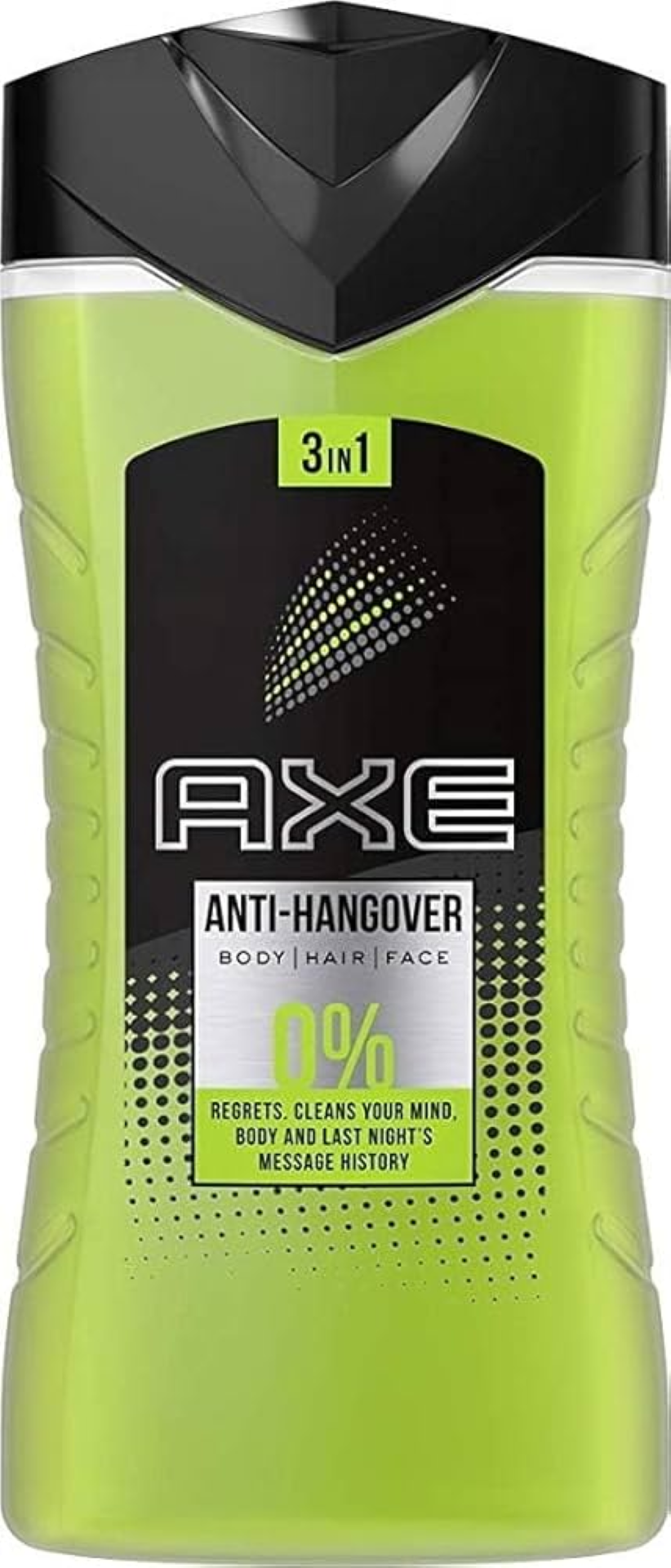 AXE BODY WASH 3 IN 1 ANTI HANGOVER 400ML